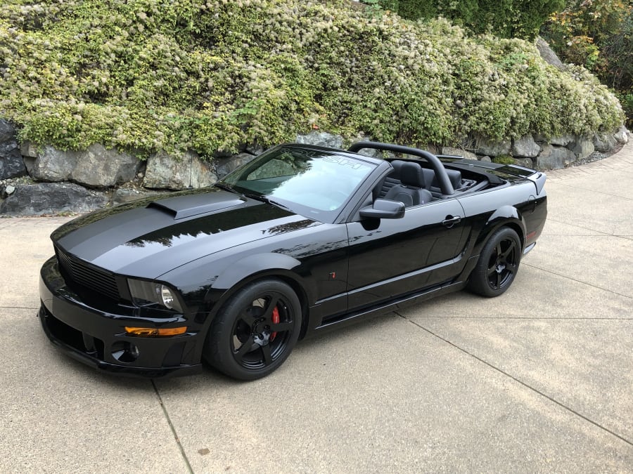 2008 Ford Mustang Roush Stage 3 Blackjack Convertible for Sale at Auction Mecum Auctions