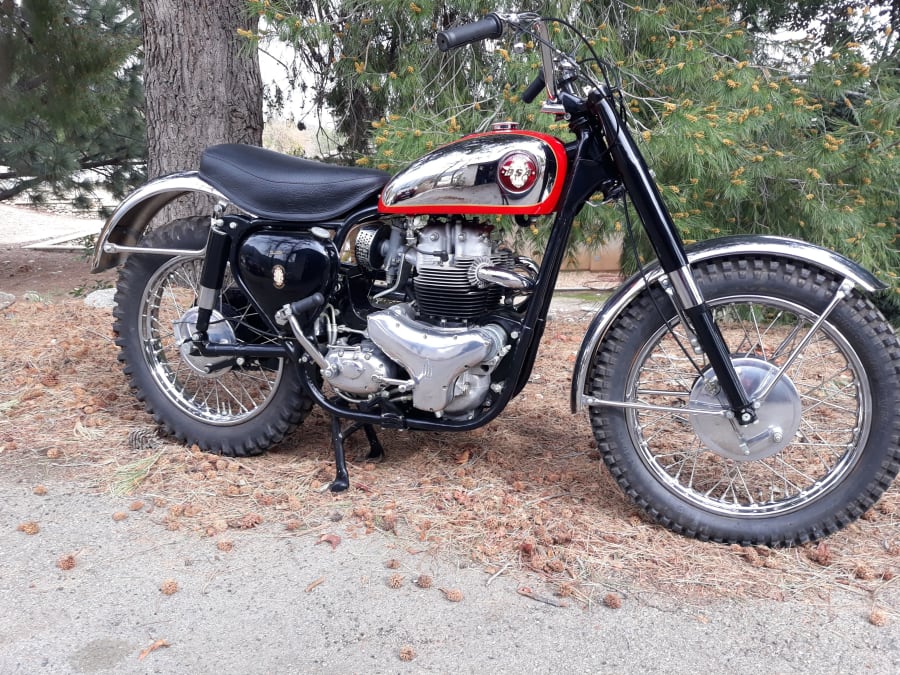 1960 BSA A10 Spitfire Scrambler For Sale At Auction - Mecum Auctions