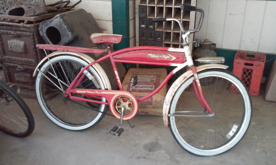 1950s western sales flyer bicycle