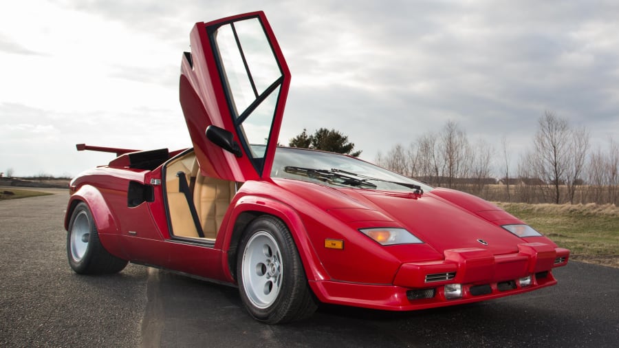 1986 Lamborghini Countach 5000 Quattrovalvole at Monterey 2016 as S78 -  Mecum Auctions