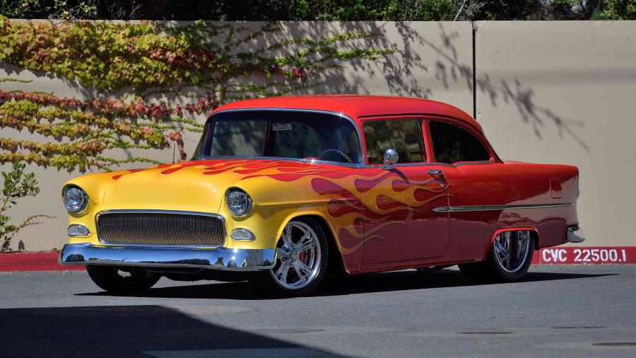 1955 Chevrolet 210 Resto Mod at Monterey 2017 as F31 - Mecum Auctions