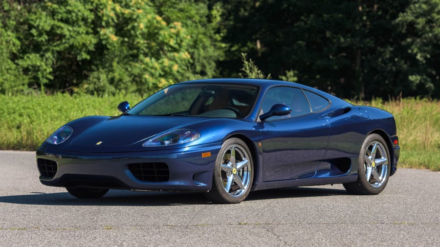 2000 Ferrari 360 Modena at Monterey 2017 as F132 Mecum Auctions