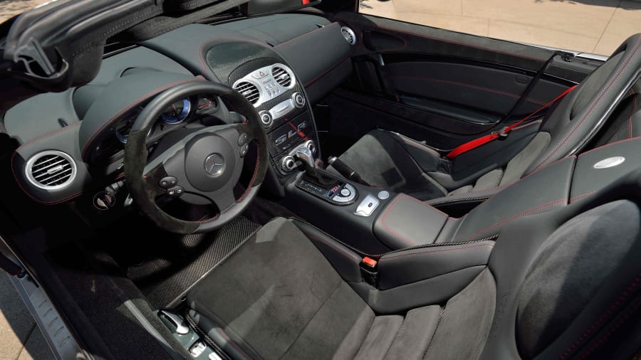 mercedes benz slr mclaren 722 interior