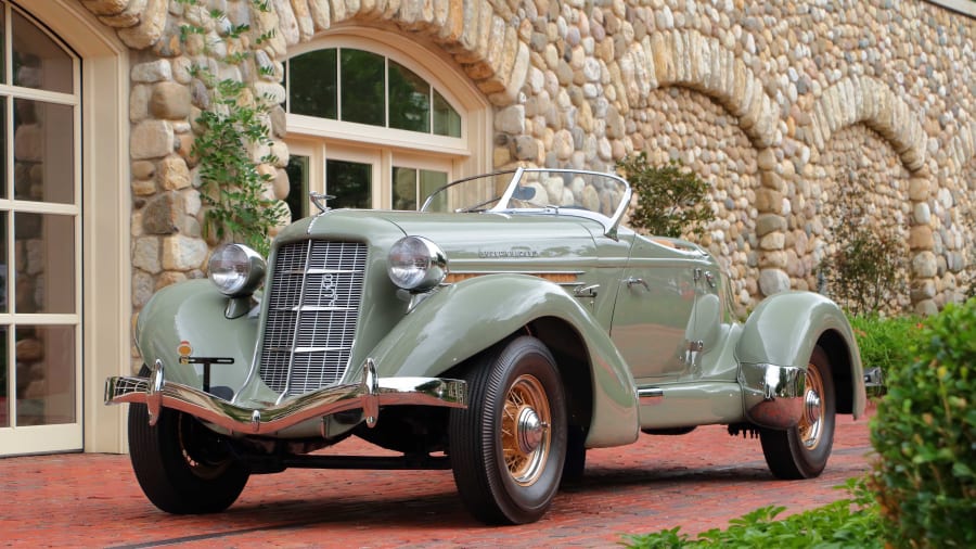 1936 Auburn 852 SC Boattail Speedster