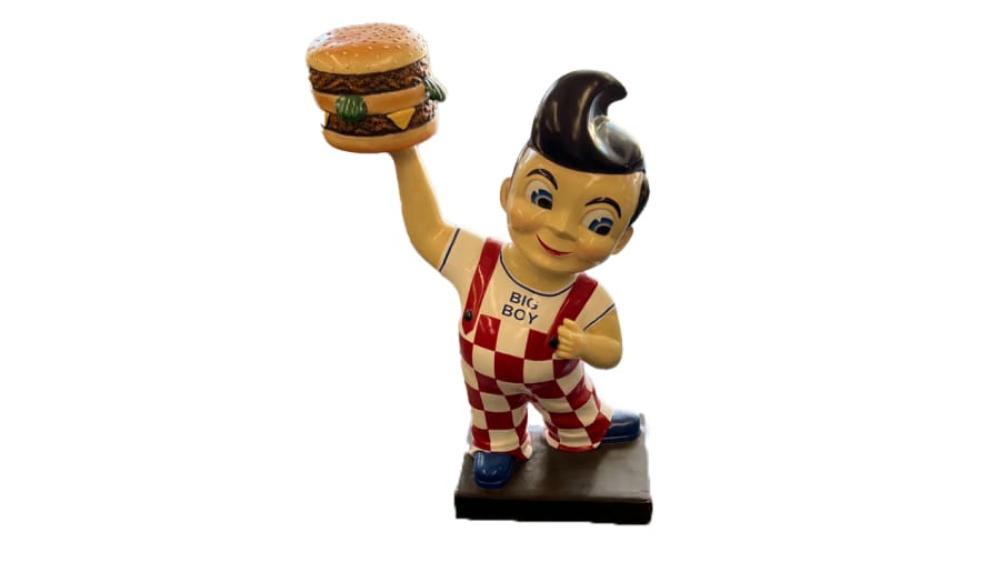 Bob's Big Boy Statue for Sale at Auction Mecum Auctions