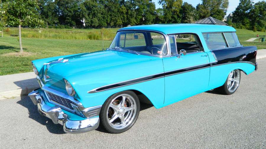 1956 Chevrolet Nomad Wagon For Sale At Auction Mecum Auctions 1343