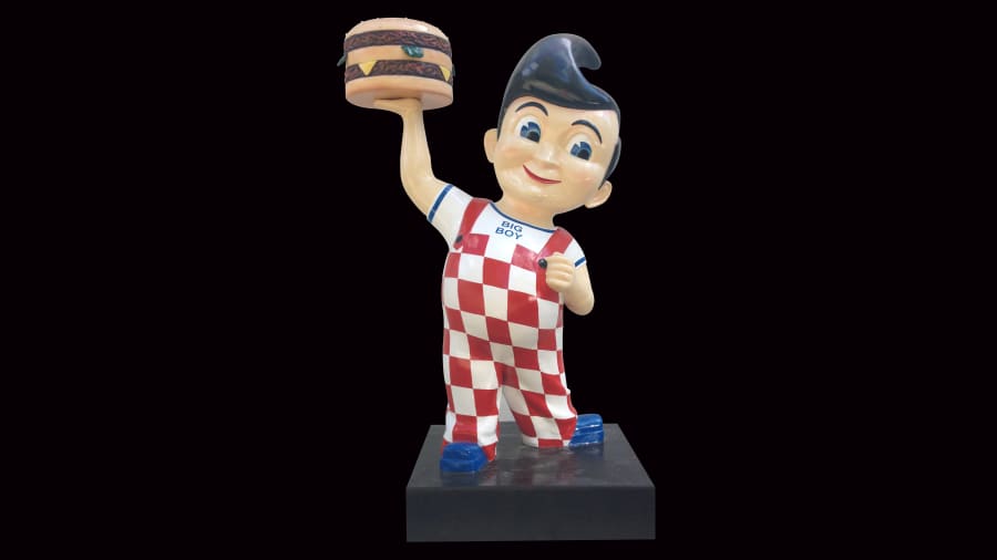 Big Boy Statue 91in Tall for Sale at Auction Mecum Auctions