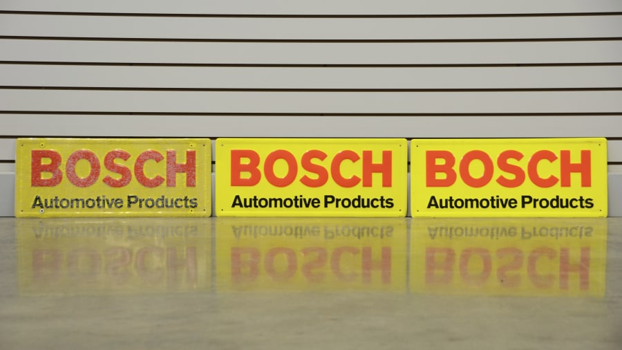 3 Bosch Products Signs SST 24x10 at Chicago 2015 as H34 Mecum Auctions