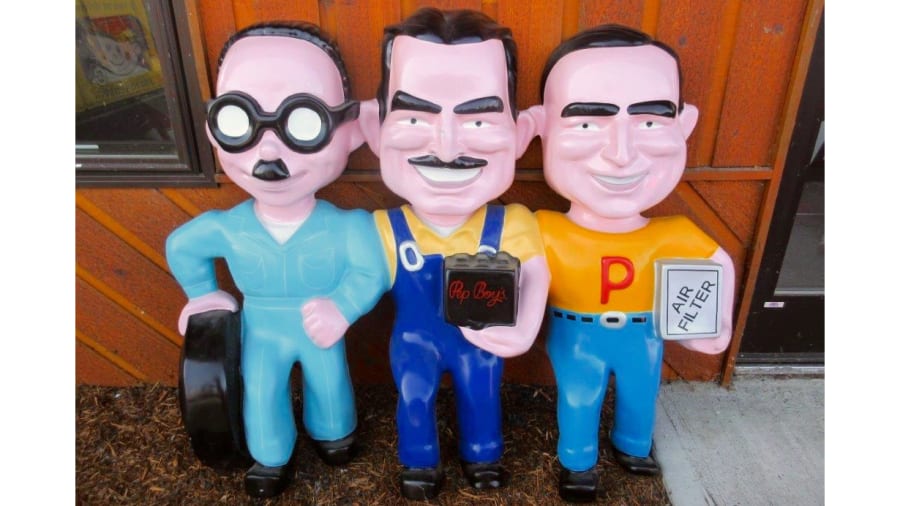 Pep Boys Fiberglass Figures 48x36 for Sale at Auction - Mecum Auctions