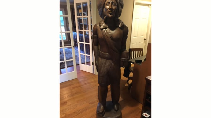 Cigar Store Indian at Chicago 2016 as J90 Mecum Auctions