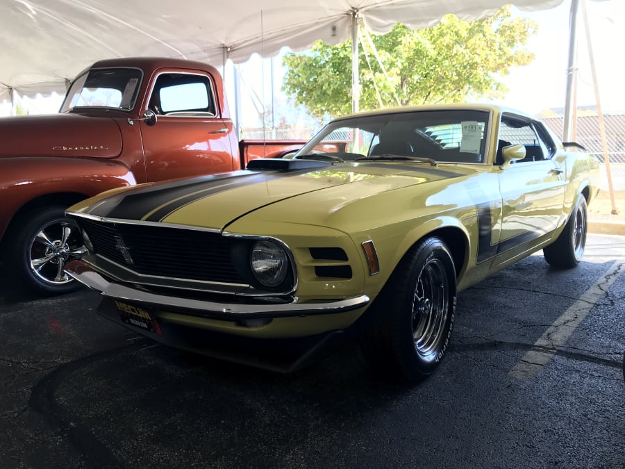 1970 Ford Mustang Boss 302 Fastback for Sale at Auction - Mecum Auctions