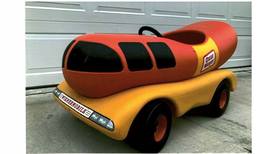 1996 Wienermobile Pedal Car 45x22x22 for sale at Chicago 2018 as Z110