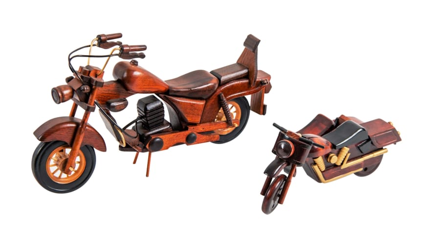 Custom Wooden Motorcycles for Sale at Auction Mecum Auctions