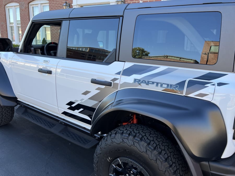 Heavily Modified 2022 Ford Bronco Raptor Heads To Auction