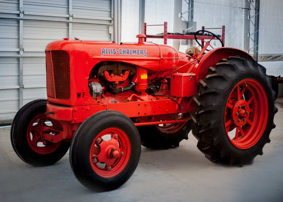 1947 Allis Chalmers WF at Ontario Tractor Auction 2017 as F7 Mecum Auctions