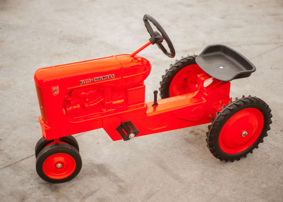 Allis Chalmers WD45 Pedal Tractor at Ontario Tractor Auction 2017 as