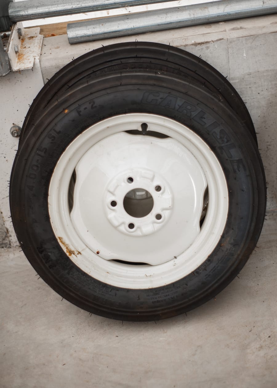 2 Tires 6.00x16 at Ontario Tractor Auction 2017 as M126 Mecum Auctions