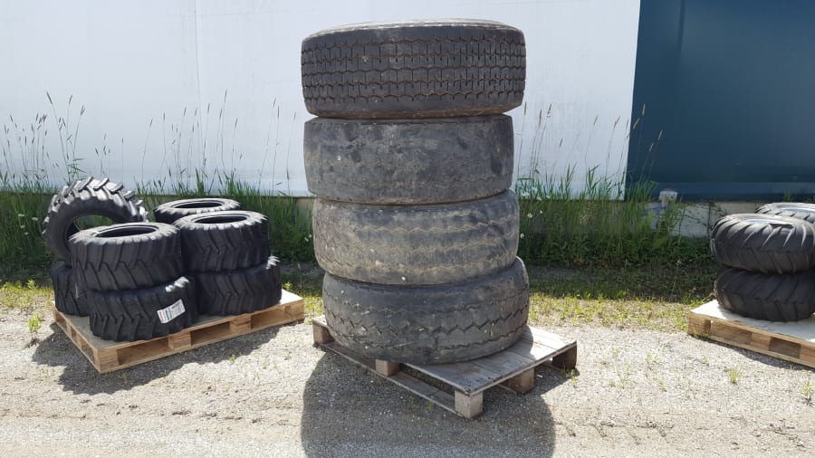 Lot Of 4 Tires at Ontario Tractor Auction 2017 as F242 Mecum Auctions