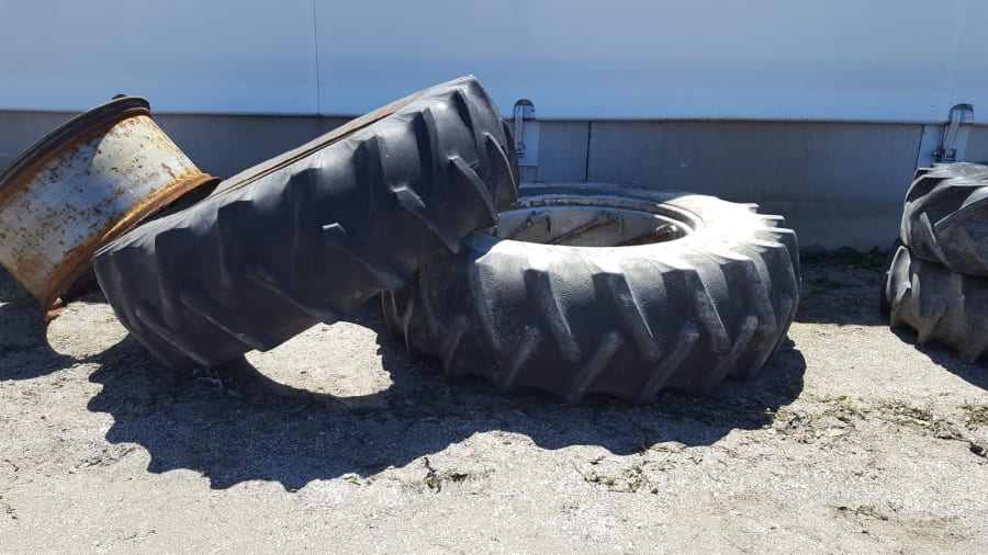 Lot Of 2 Tires at Ontario Tractor Auction 2017 as F253 Mecum Auctions