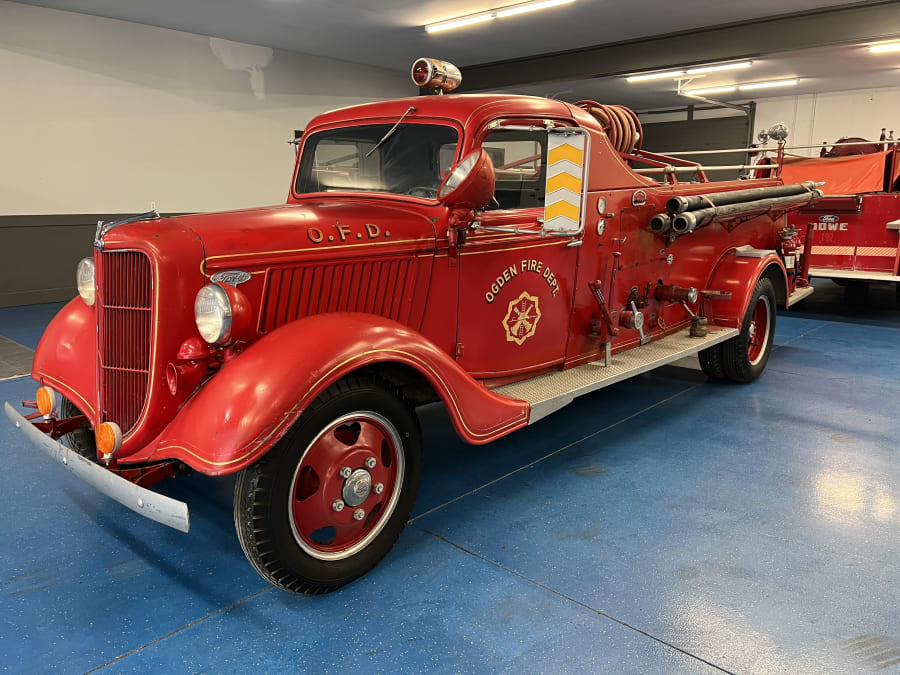 1936 Ford Fire Engine for Sale at Auction Mecum Auctions