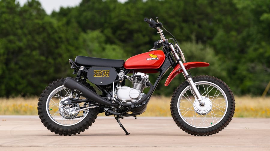 1976 Honda XR75 for Sale at Auction Mecum Auctions