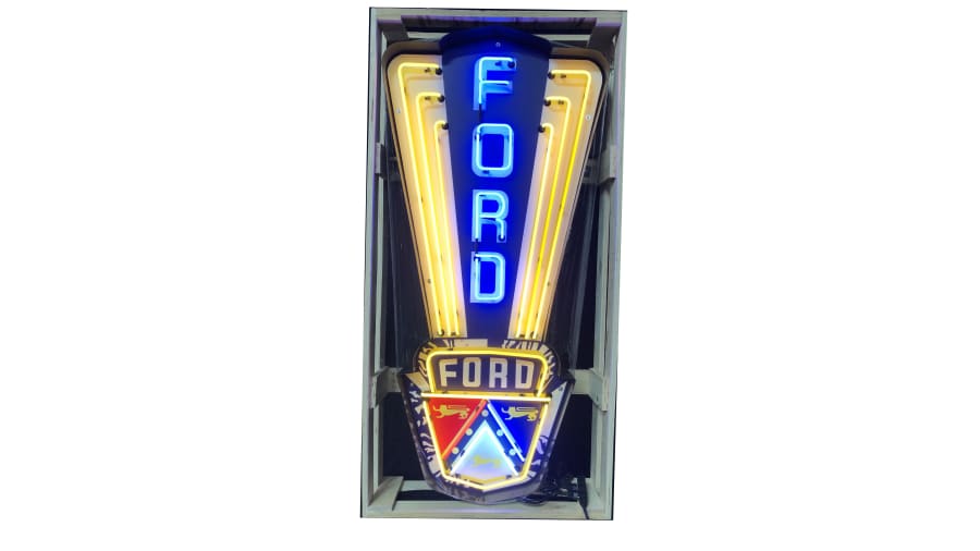 Ford Jubilee Neon Sign at Dallas 2021 as Z426.1 Mecum Auctions