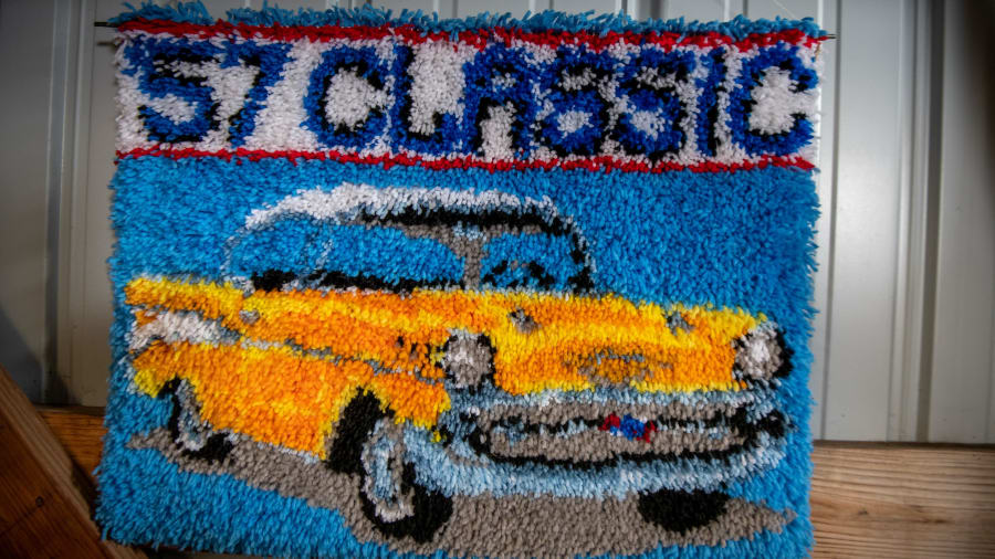 1957 Chevrolet Classic Hook and Latch Art for Sale at Auction - Mecum