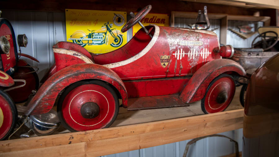 Gendron Fire Department Pedal Car at Elmer's Auto & Toy Museum