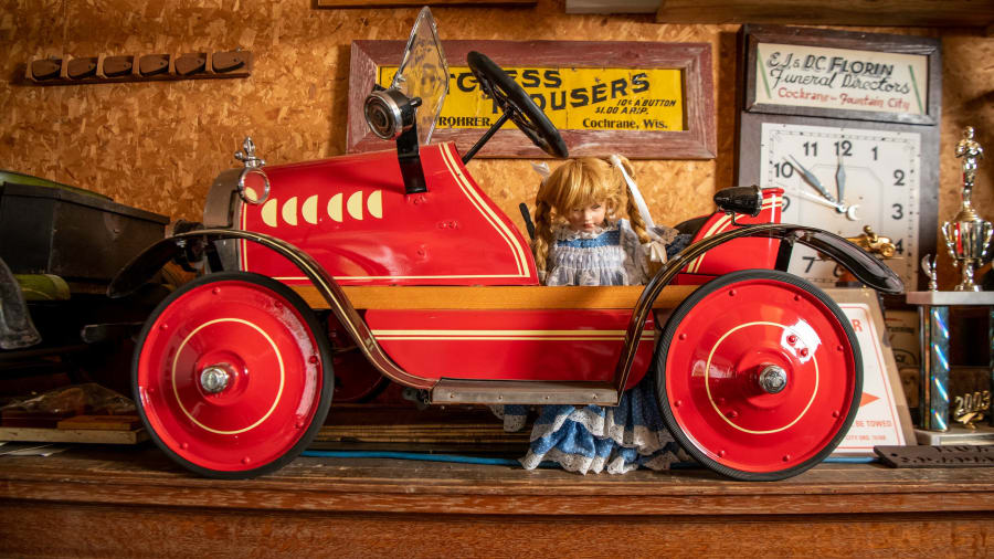 American National Pedal Car at Elmer's Auto & Toy Museum Collection