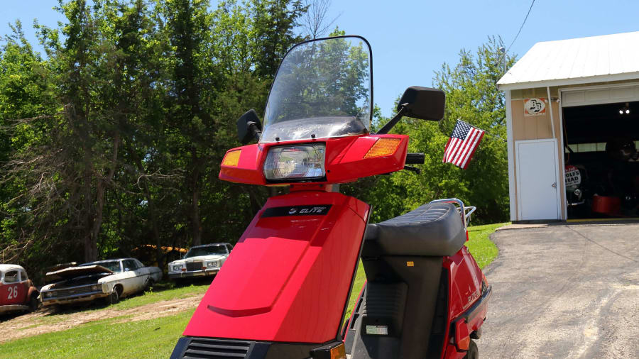 1985 Honda Elite 80 Scooter at Elmer's Auto & Toy Museum Collection 2022  asS5 - Mecum Auctions