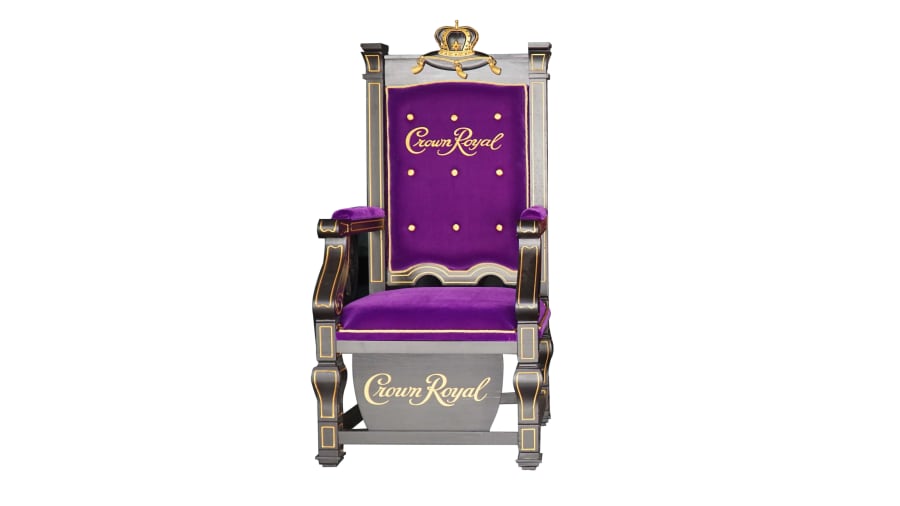 Crown Royal Promotional Throne for Sale at Auction Mecum Auctions