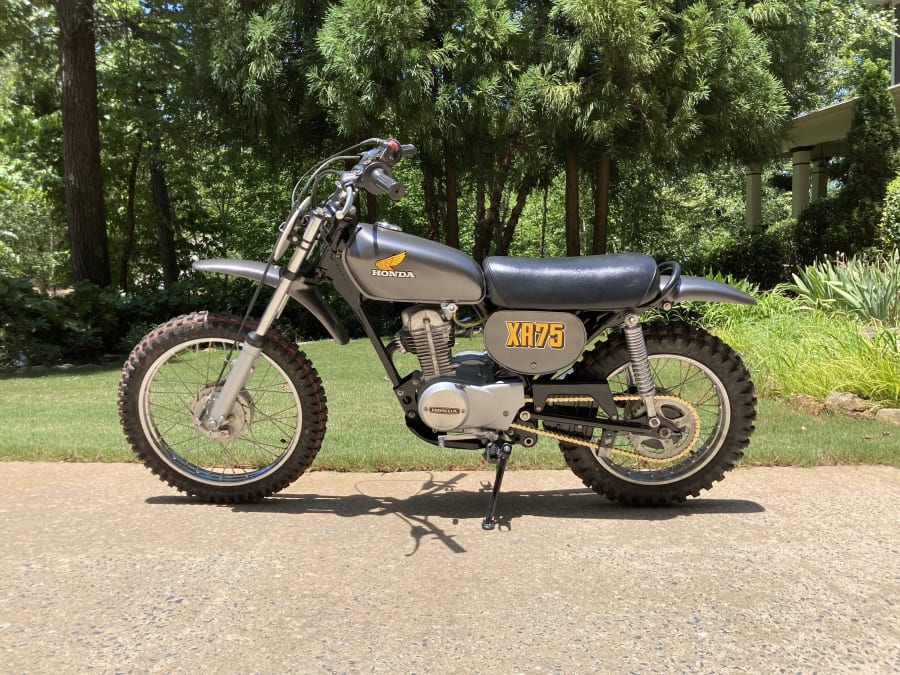 1974 Honda XR75 for Sale at Auction Mecum Auctions