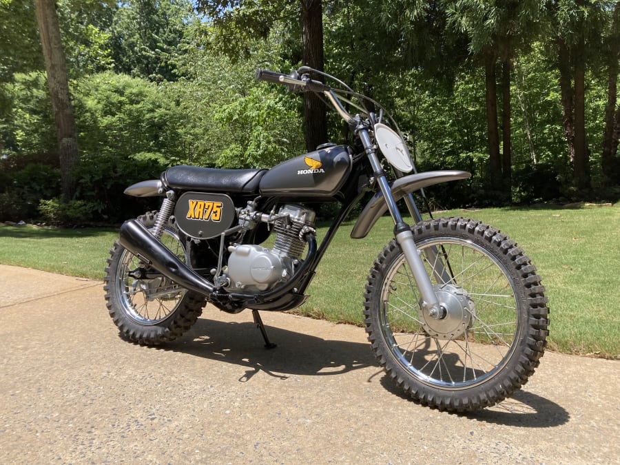 1974 Honda XR75 For Sale At Auction - Mecum Auctions