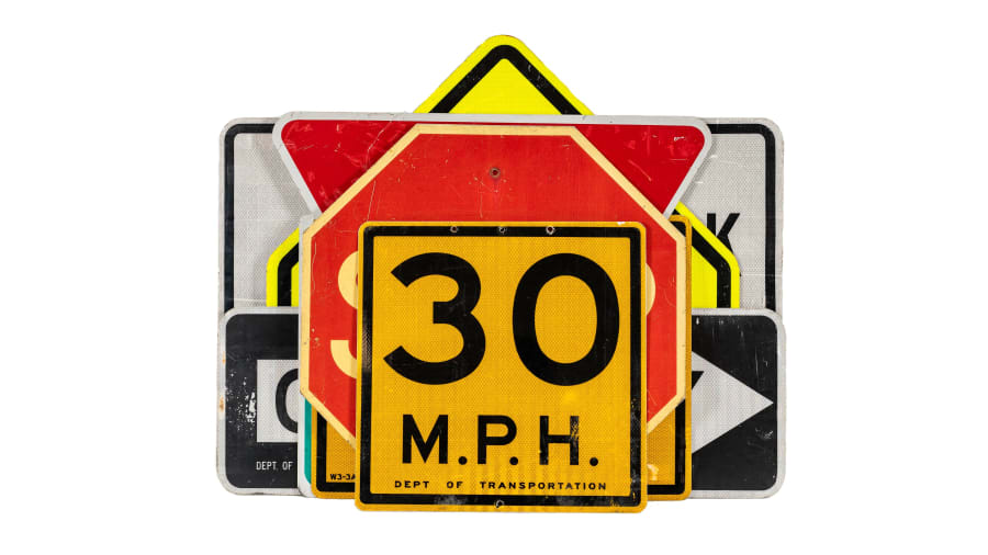 Assorted Street Signs for Sale at Auction Mecum Auctions