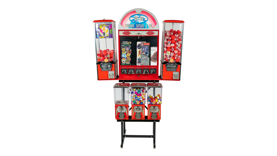 Toy and Decal Vending Machine for Sale at Auction Mecum Auctions