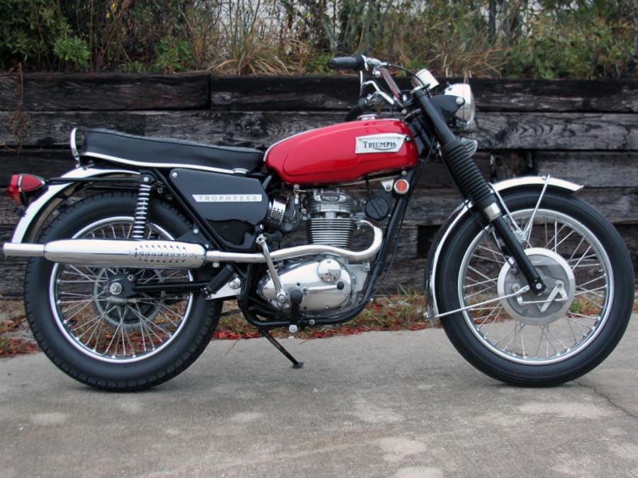 1969 Triumph Trophy 250 for Sale at Auction Mecum Auctions