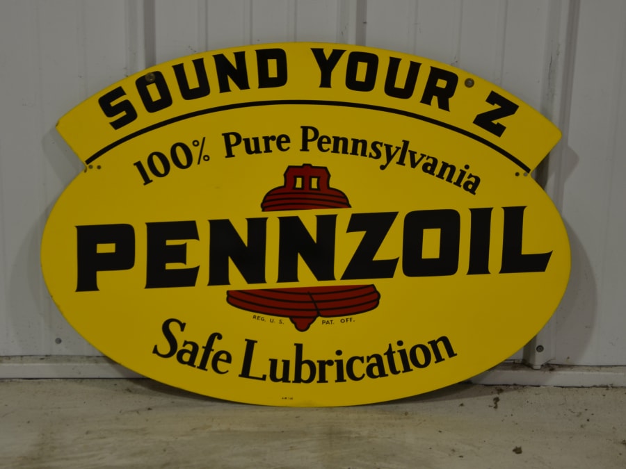 Pennzoil Sign DSP 22x30 for Sale at Auction Mecum Auctions