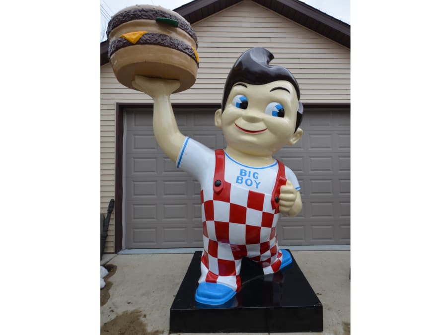 1960s Big Boy Statue 6ft X 4ft X 12 Ft For Sale At Auction Mecum Auctions 6676