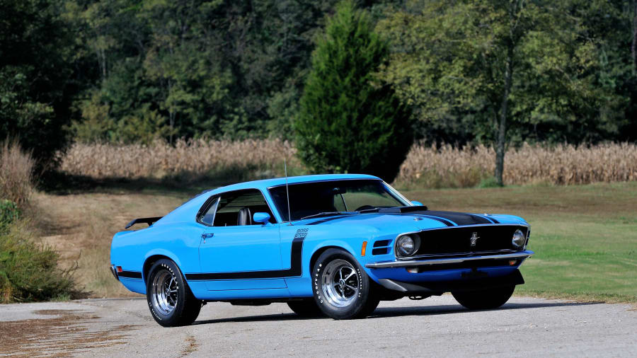 1970 Ford Mustang Boss 302 Fastback at Kissimmee 2015 as S105.1 - Mecum ...