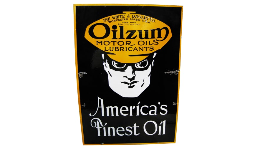 Oilzum America's Finest Oil Sign DSP 20x28 at Kissimmee 2016 as Z283