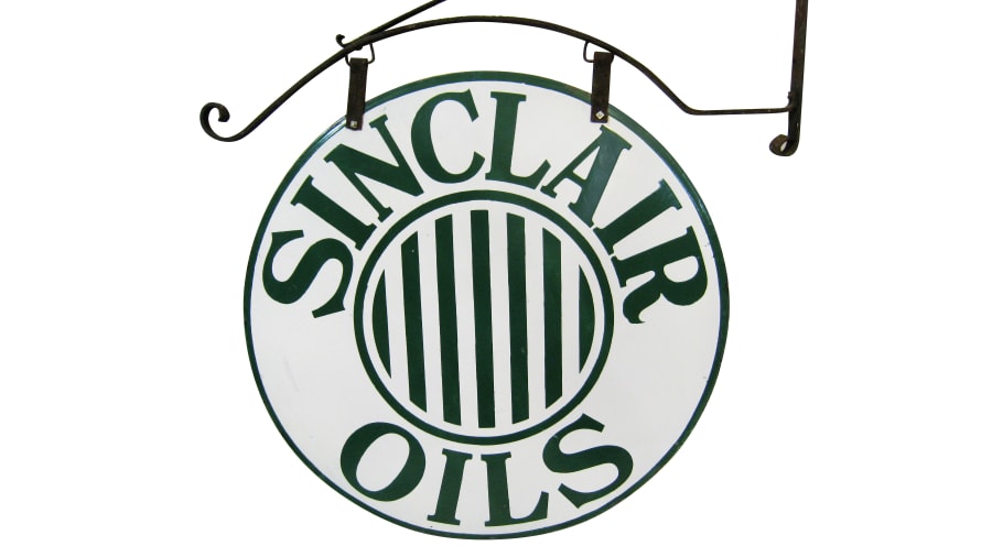 Sinclair Oils Hanging Sign DSP 30x30 at Kissimmee 2016 as Z464 - Mecum