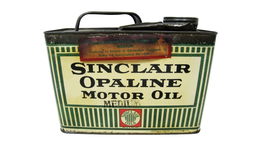 Sinclair Opaline Motor Oil Half Gallon Oil Can for sale at Kissimmee ...