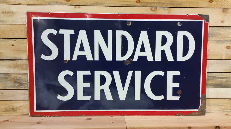 Standard Service Sign DSP 64x37 for Sale at Auction - Mecum Auctions