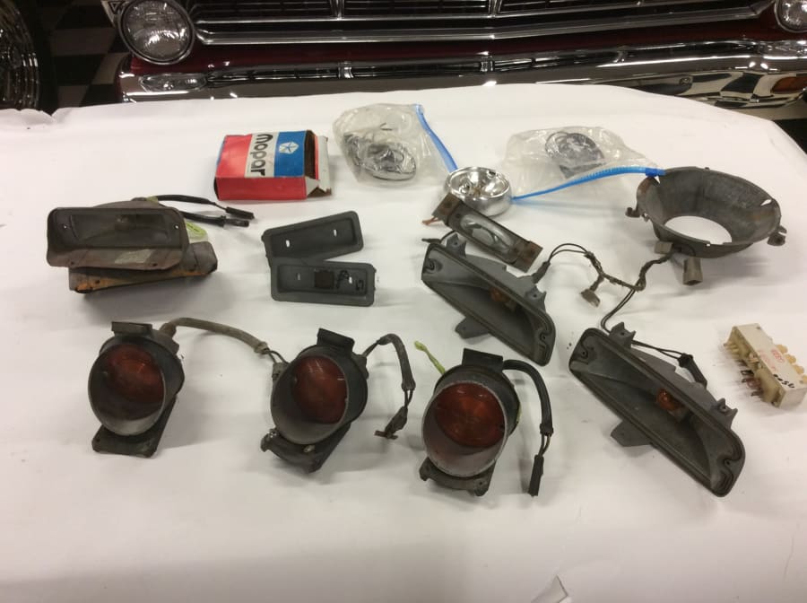 Mopar Brakes, Radiator and Lights at Kissimmee 2017 as N114 Mecum