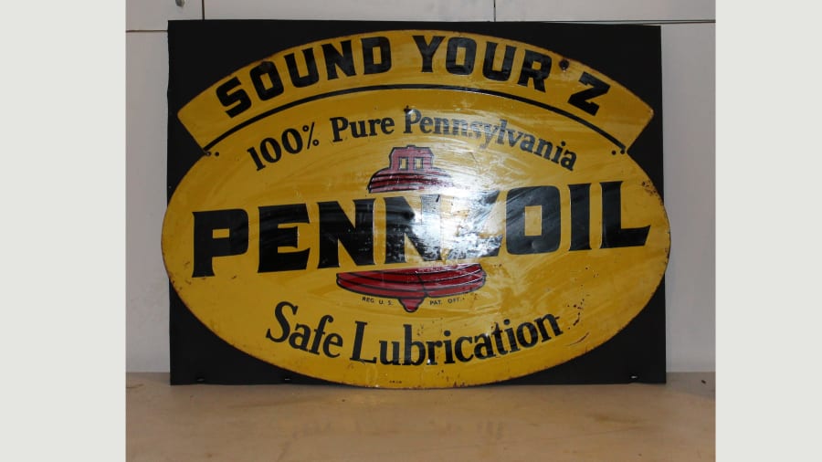 Pennzoil Sign DST 32x30 at Kissimmee 2018 as M172 - Mecum Auctions