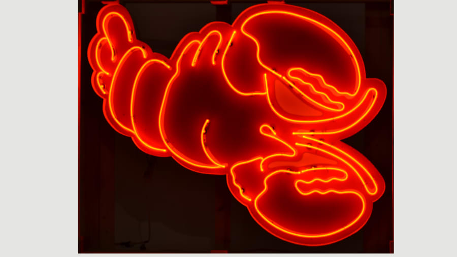 Lobster Neon Lobster Neon Sign at Kissimmee 2018 as M285 Mecum Auctions