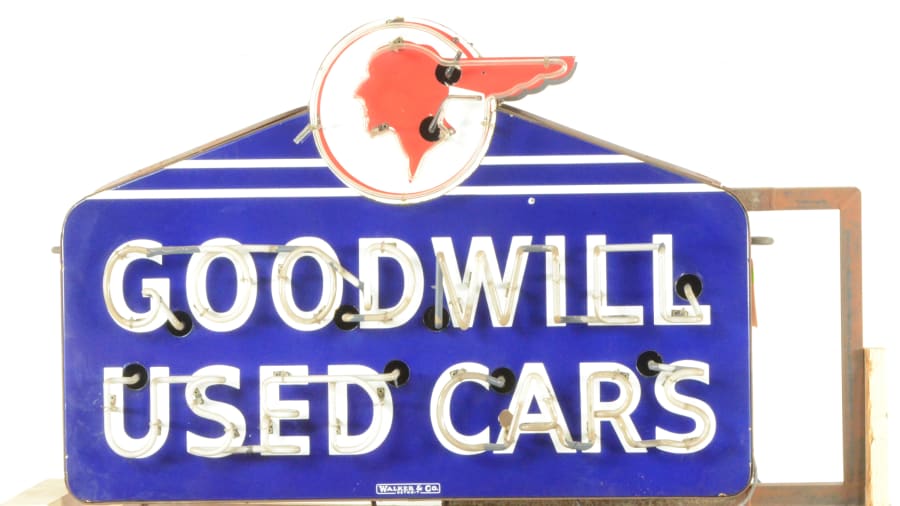 Goodwill Used Cars Neon 96x64x12 for Sale at Auction Mecum Auctions