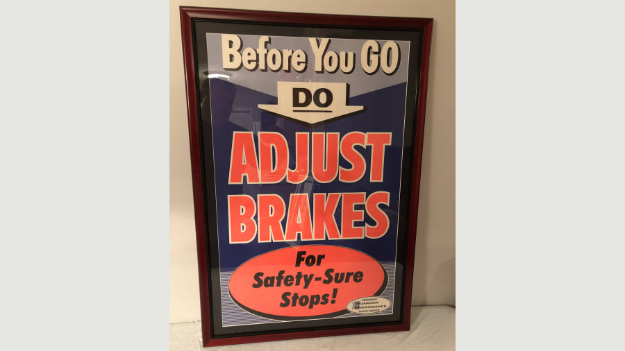 Chevrolet Before You Go Adjust Brakes at Kissimmee 2018 as M539 Mecum