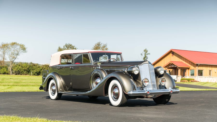 1933 Packard Twelve Convertible Victoria