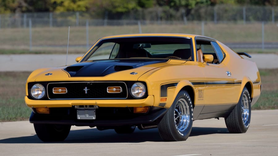 1971 Ford Mustang Mach 1 Fastback For Sale At Auction Mecum Auctions